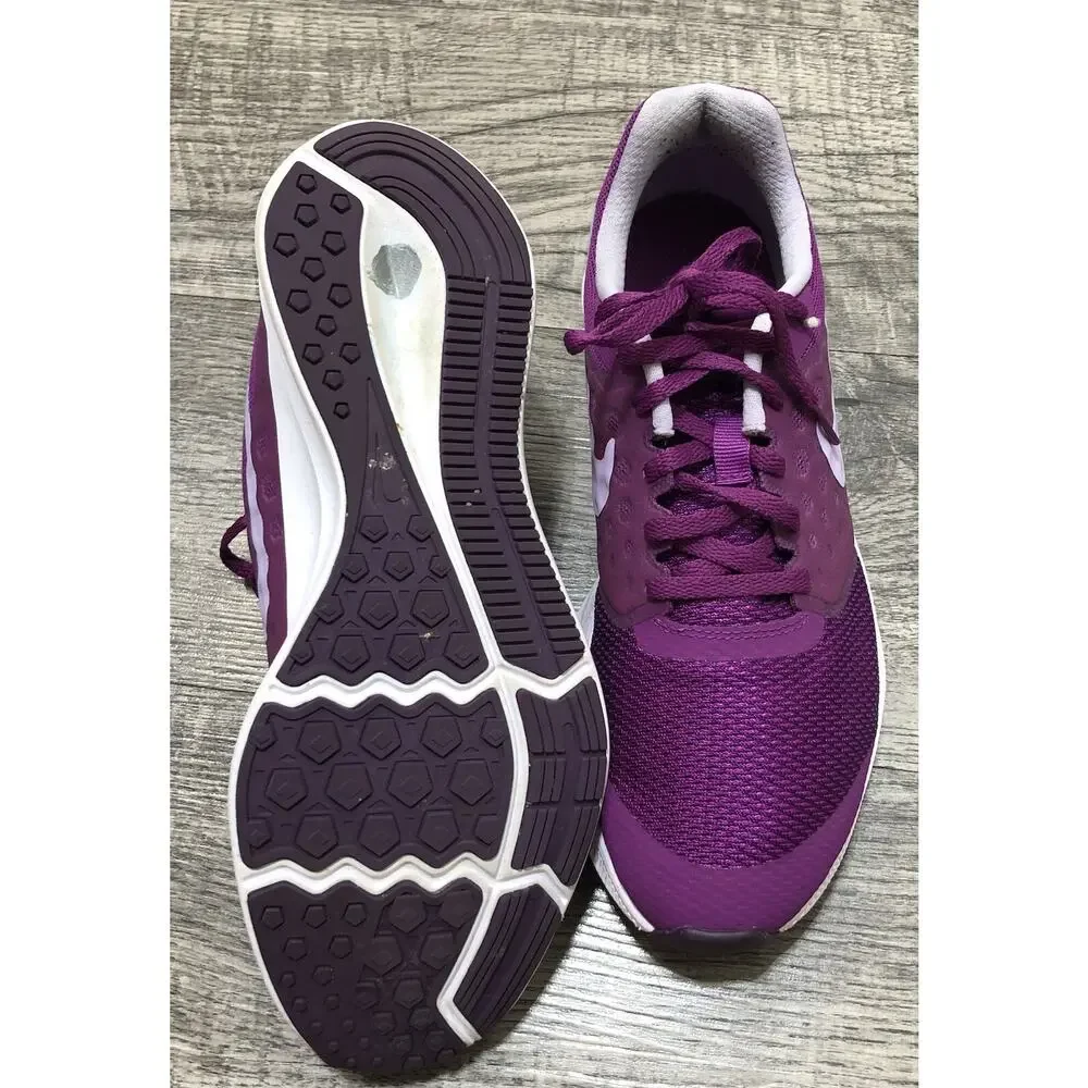 Nike Dowshifter 7 Running Shoes Purple/Dark Pink Women’s 8.5M Youth 7Y